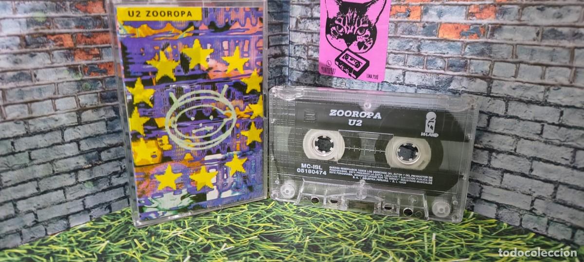 Casetes antiguos: U2 &rdquo;Zooropa&rdquo; Cassette edicion peruana