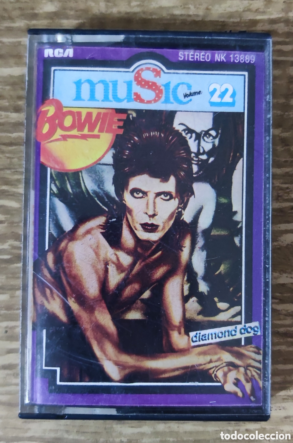 Casetes antiguos: Cassette David Bowie - Diamond Dogs (1974) ed. francesa