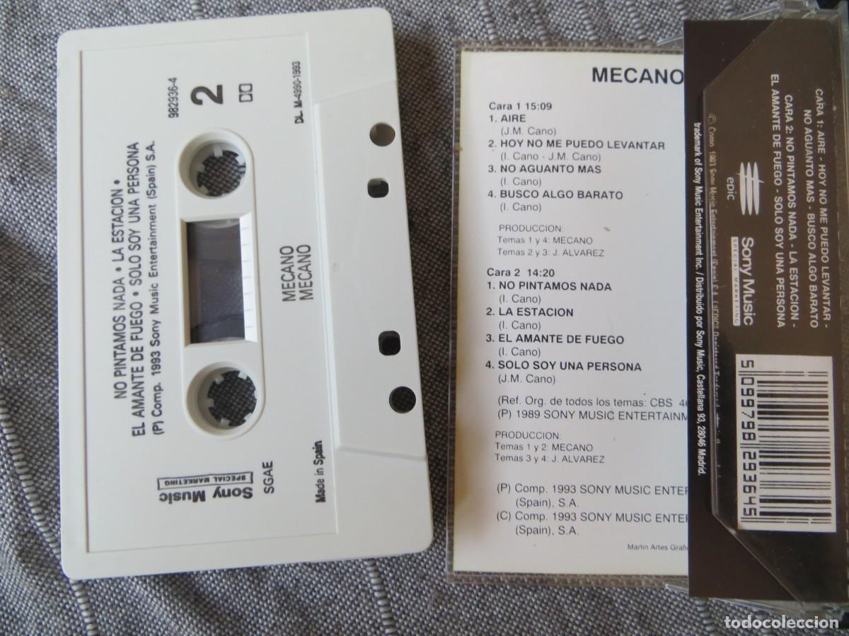 Casetes antiguos: Mecano - Mecano &middot; Grandes &Eacute;xitos (Cass, Comp, Promo) - Foto 2