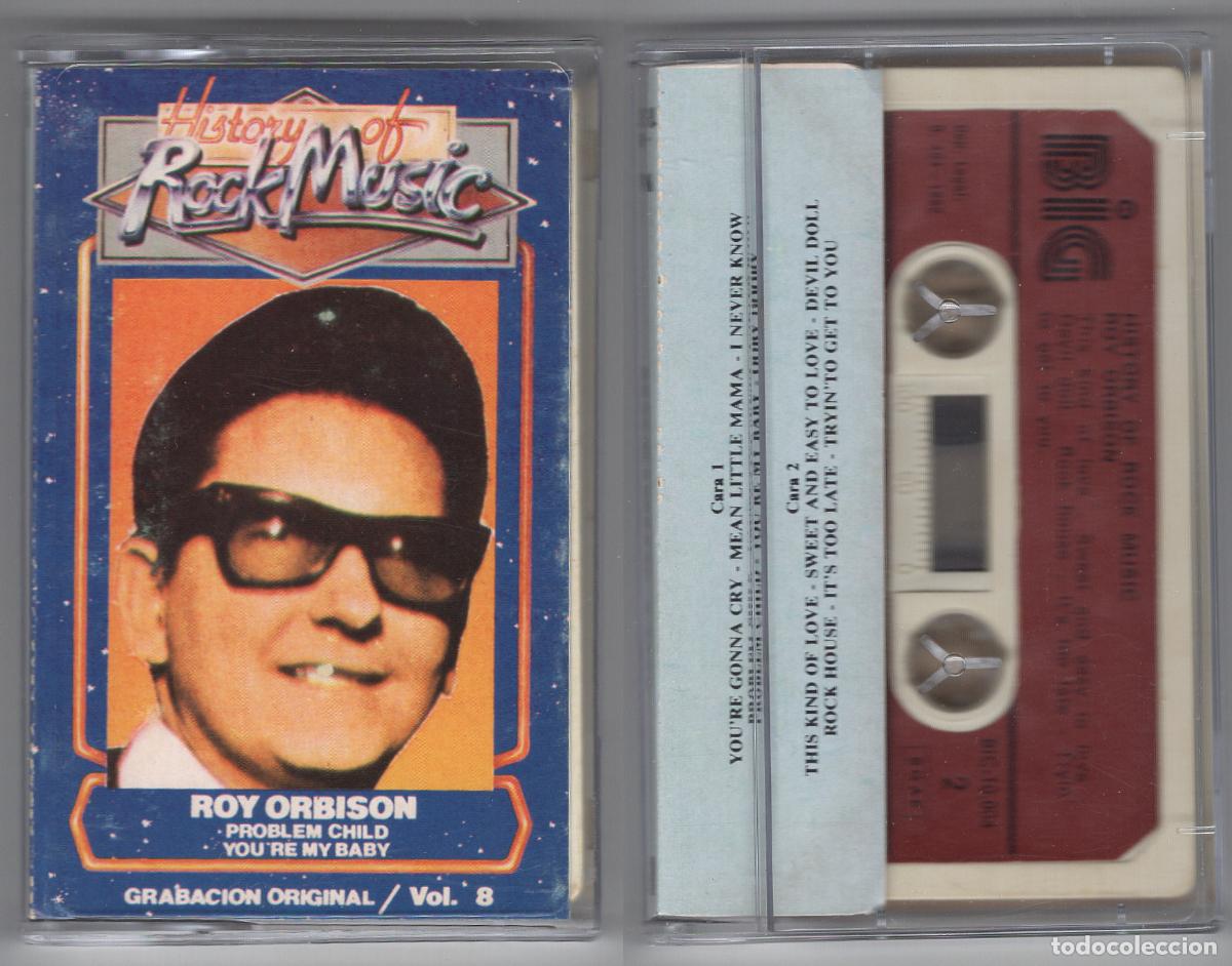 Casetes antiguos: History of Rock Music vol 8. ROY ORBISON -Big-