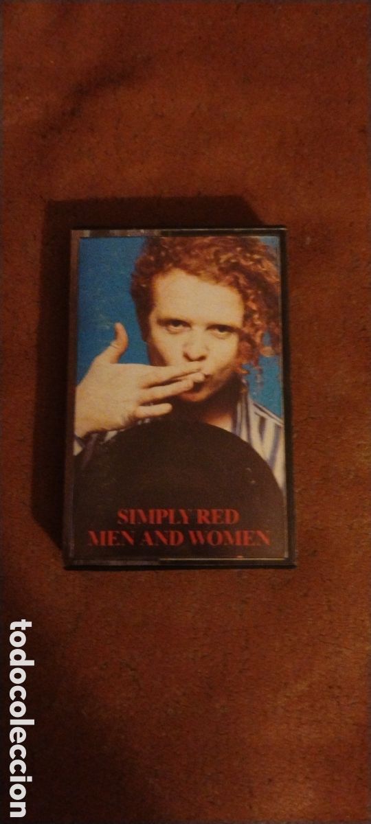 Casetes antiguos: SIMPLY RED-MEN AND WOMAN-CASSETTE-WEA/SPAIN-KSA