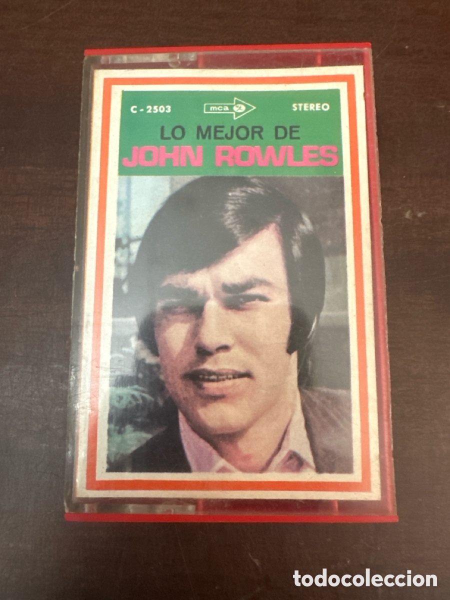 Casetes antiguos: LO MEJOR DE JOHN ROWLES. CASETE 1970