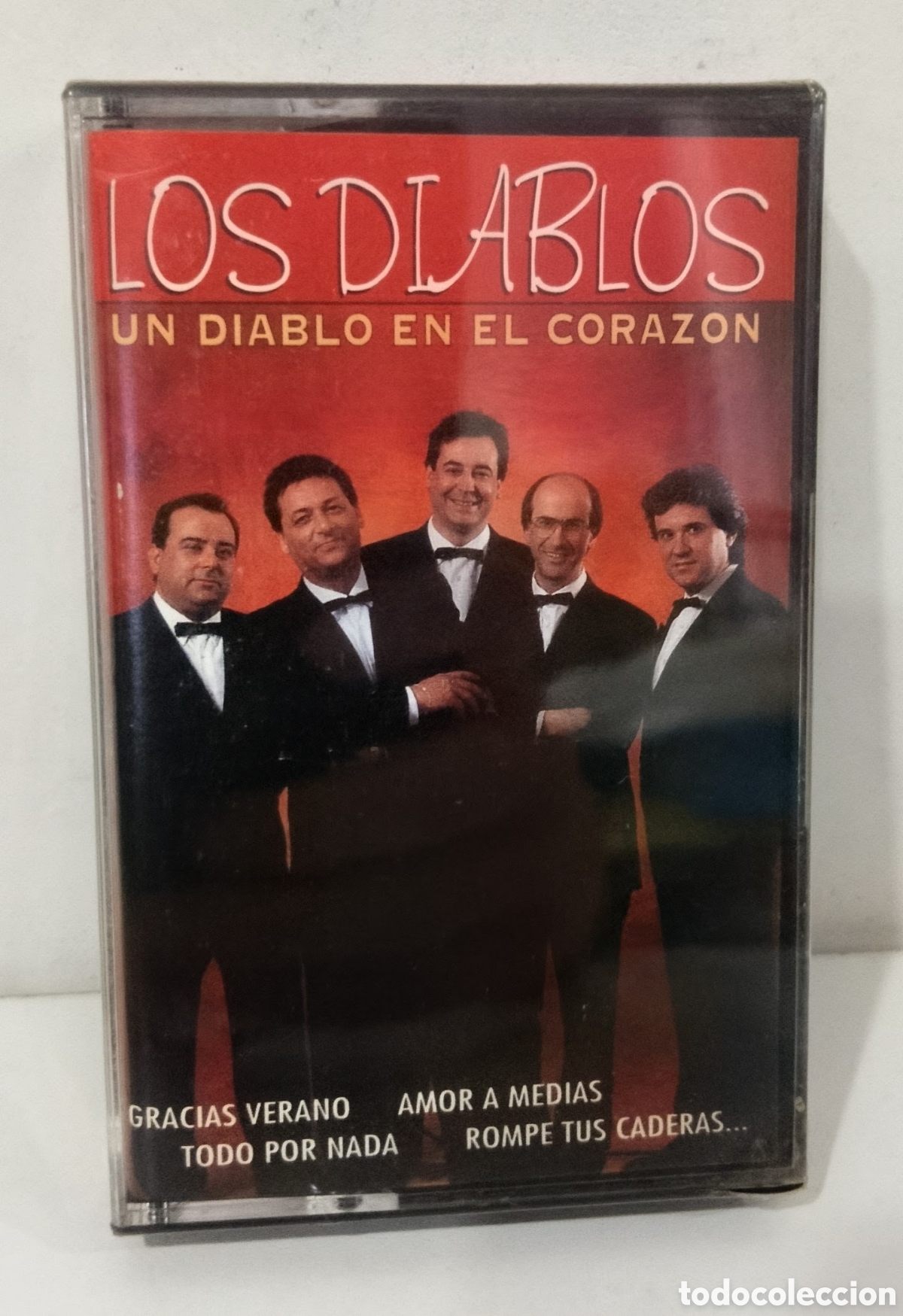 Casetes antiguos: LOS DIABLOS - UN DIABLO EN EL CORAZON 2. CASSETTE PRECINTADO