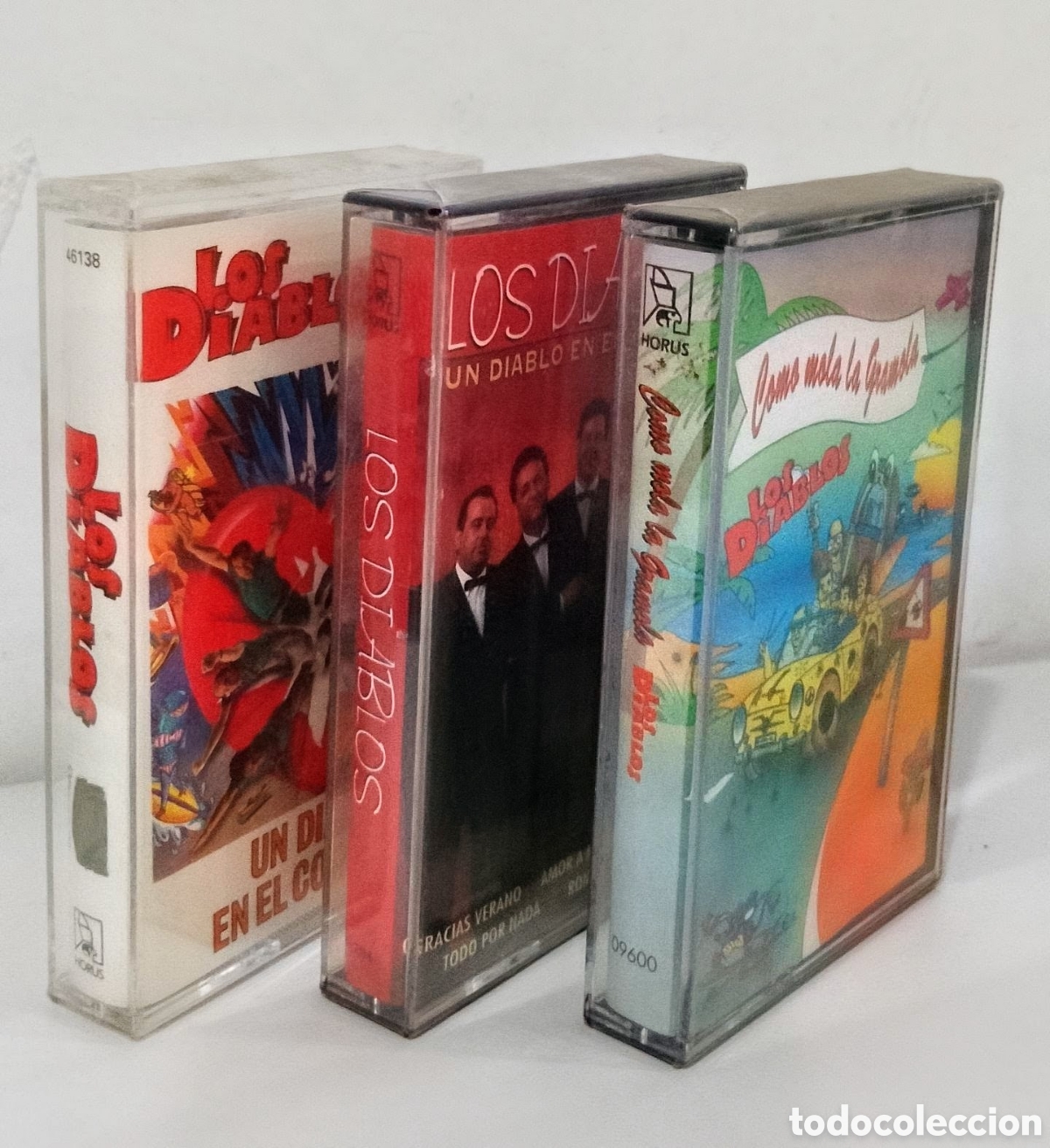 Casetes antiguos: OFERTA PACK LOS DIABLOS. 3 CASSETES PRECINTADOS - Foto 2