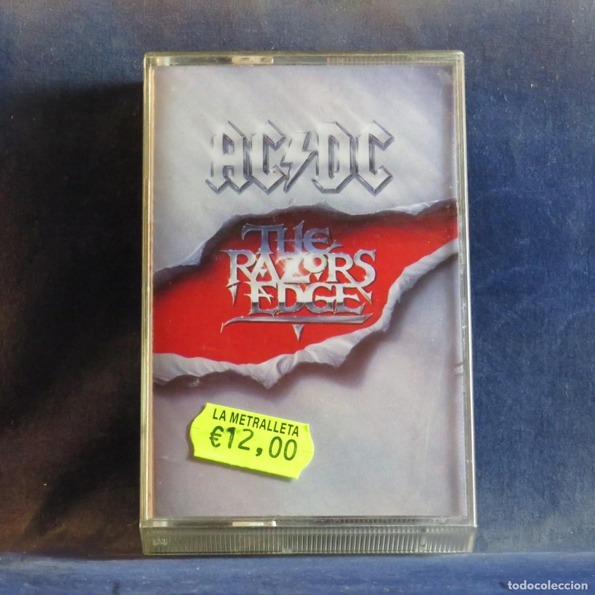 Casetes antiguos: AC/DC &ndash; THE RAZORS EDGE - CASETE