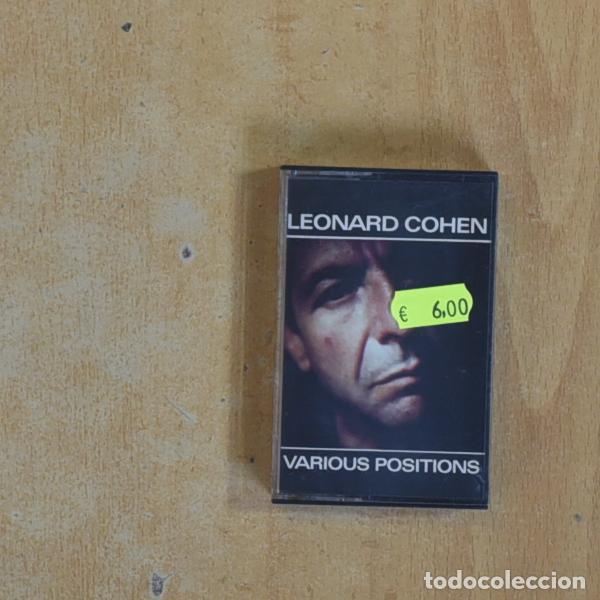 Casetes antiguos: LEONARD COHEN - VARIUS POSITIONS - CASSETTE