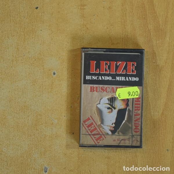 Casetes antiguos: LEIZE - BUSCANDO MIRANDO - CASSETTE