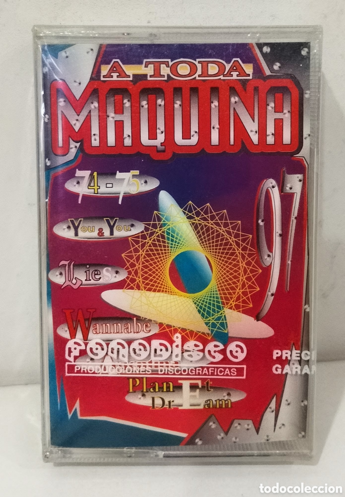 Casetes antiguos: A TODA MAQUINA 97 - VARIOS ARTISTAS. CASSETTE PRECINTADO
