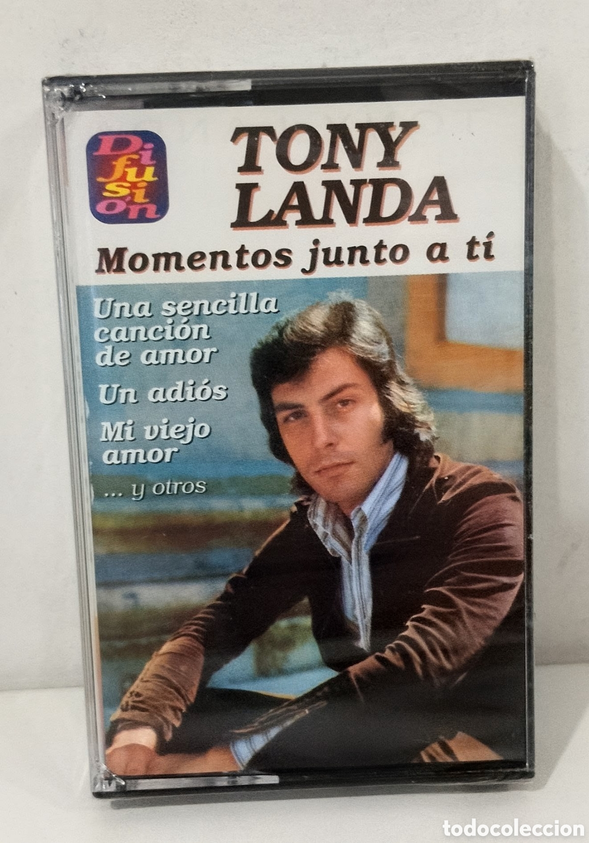 Casetes antiguos: TONY LANDA - MOMENTOS JUNTO A TI. CASSETTE PRECINTADO