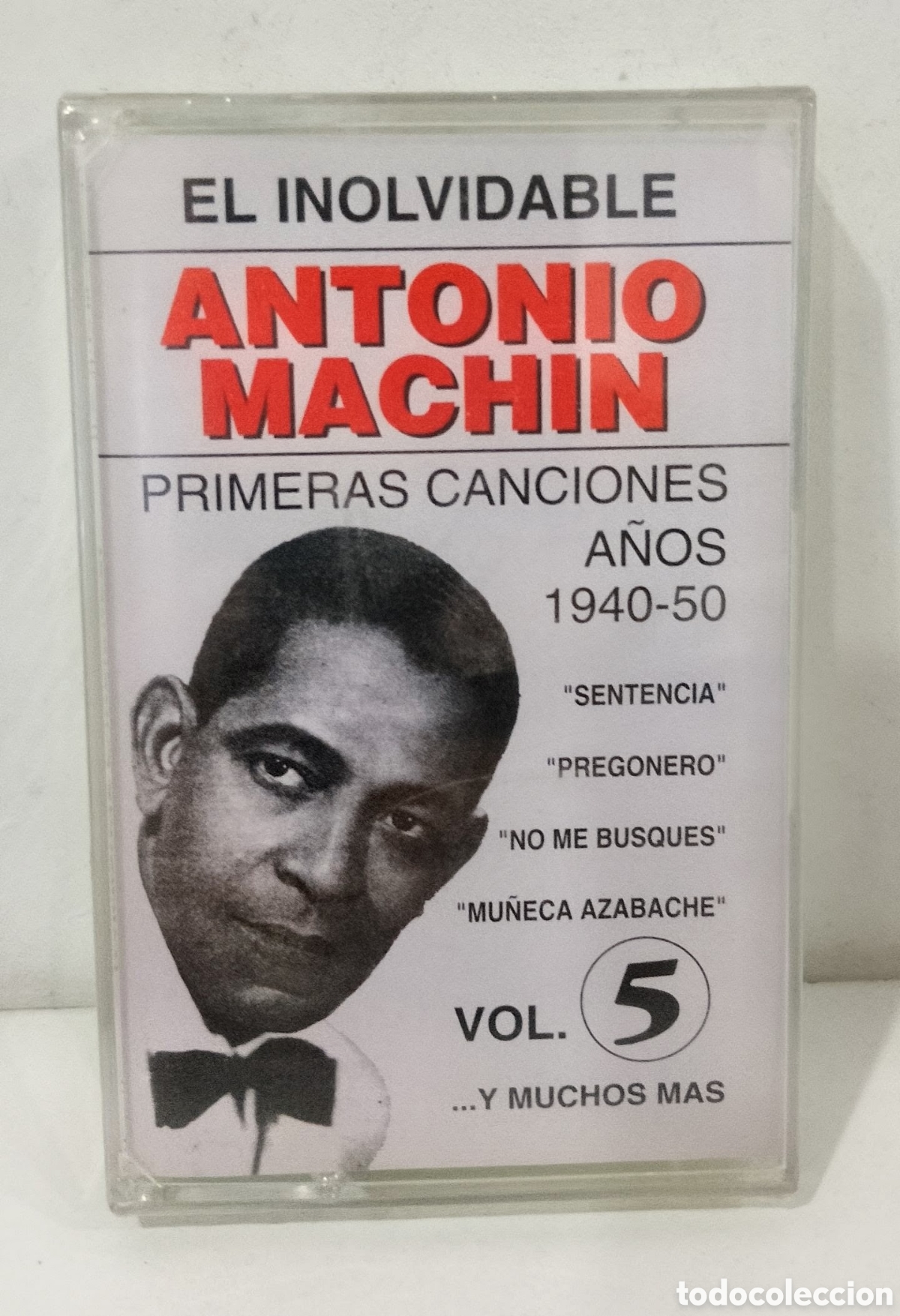 Casetes antiguos: ANTONIO MACH&Iacute;N - EL INOLVIDABLE VOL.5 CASSETTE PRECINTADO