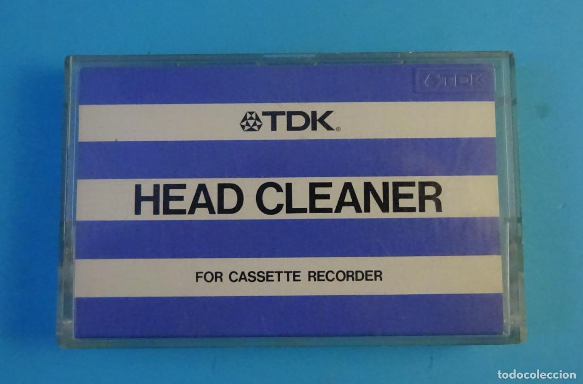 Casetes antiguos: CASETE TDK LIMPIADORA DE CABEZAL HEAD CLEANER HC-1