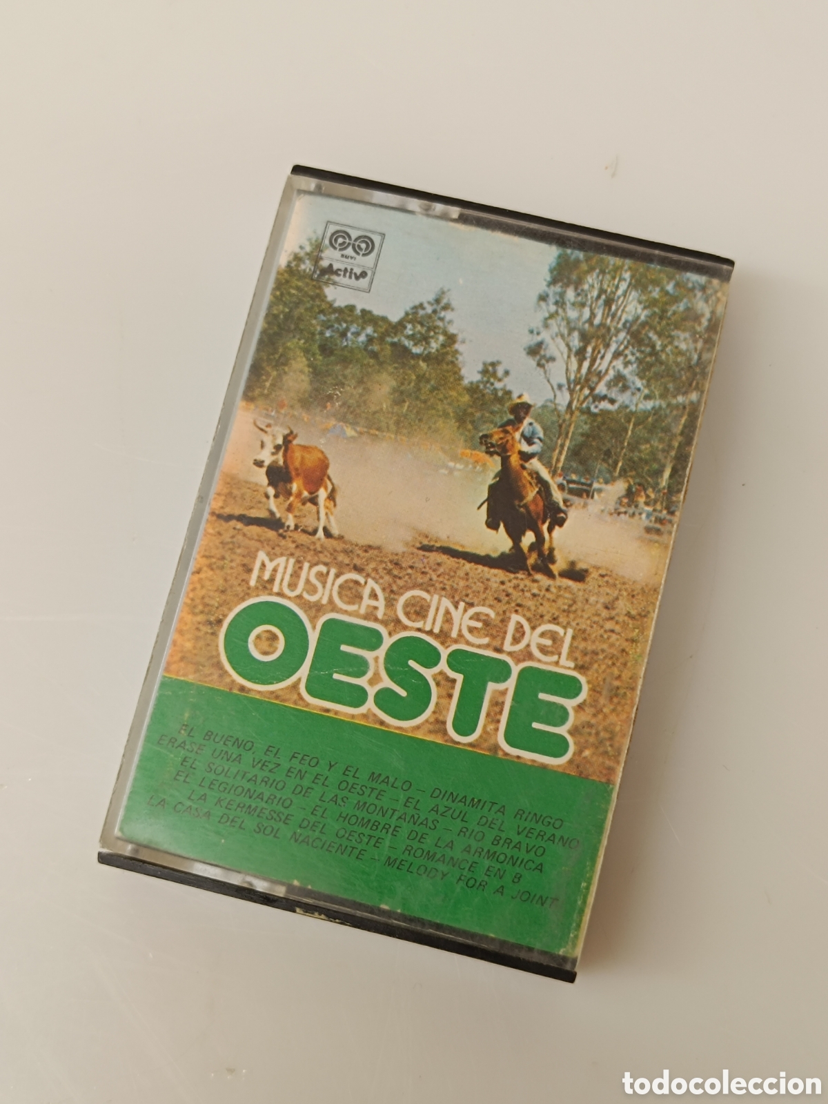 Casetes antiguos: Casete m&uacute;sica cine del oeste