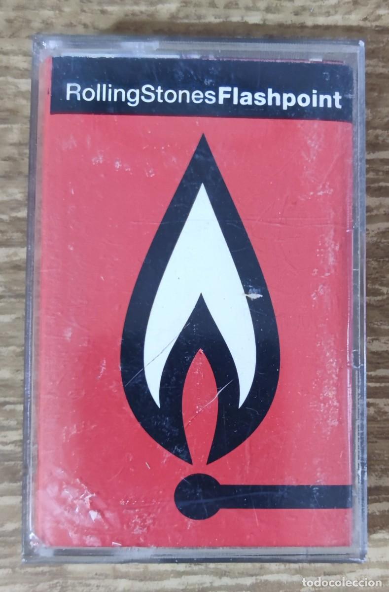 Casetes antiguos: Cassette The Rolling Stones - Flashpoint (1991) ed. espa&ntilde;ola