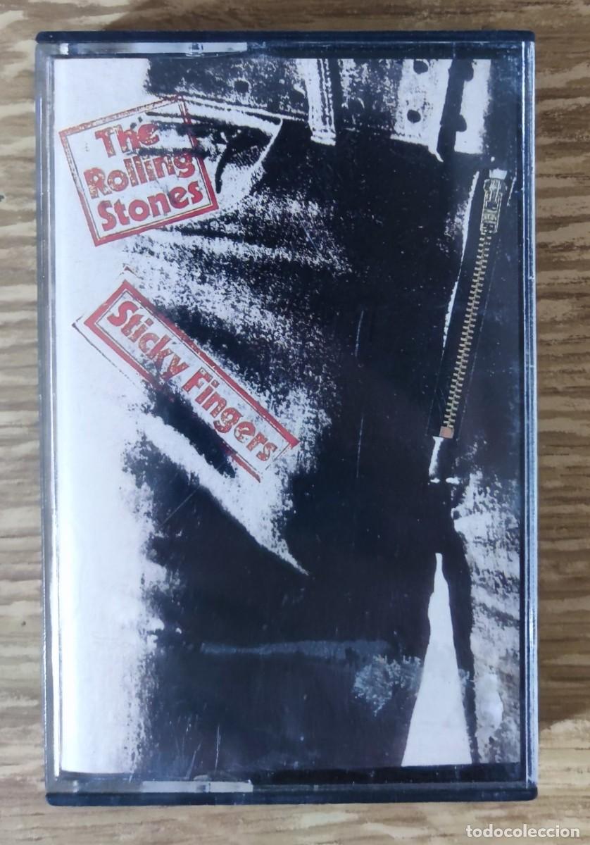 Casetes antiguos: Cassette The Rolling Stones - Sticky Fingers (1991) ed. espa&ntilde;ola