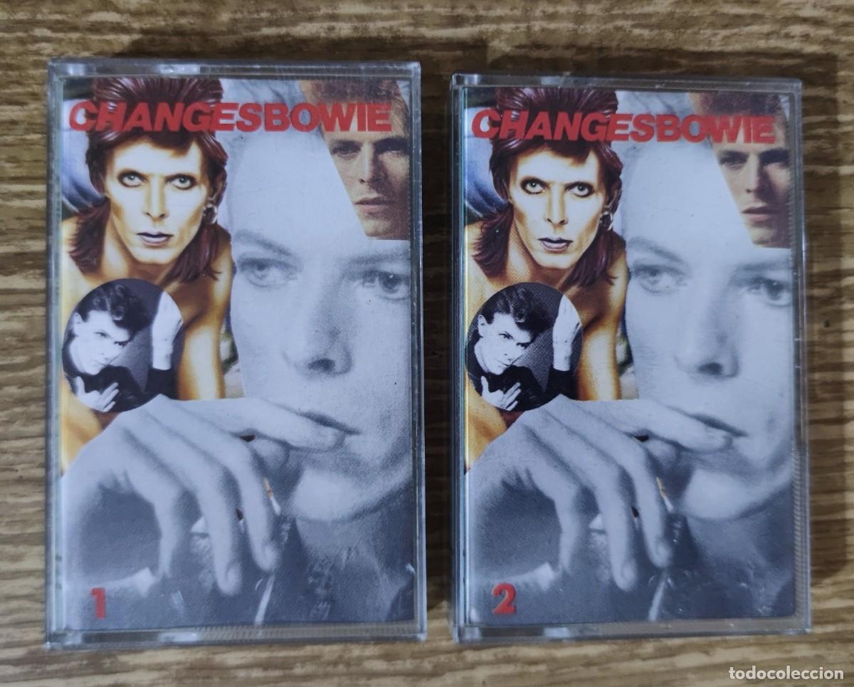 Casetes antiguos: Cassete doble David Bowie - ChangesBowie (1990) ed. espa&ntilde;ola