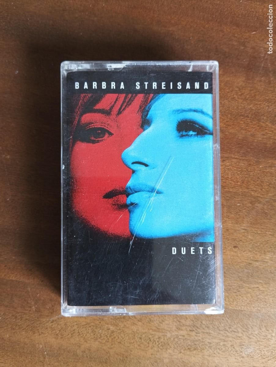 Casetes antiguos: CASSETTE BARBARA STREISAND- DUETS.