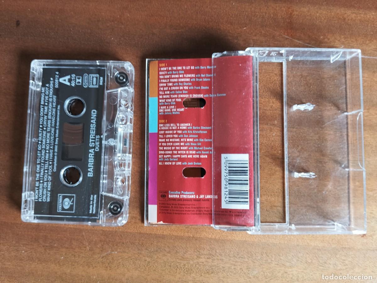 Casetes antiguos: CASSETTE BARBARA STREISAND- DUETS. - Foto 2