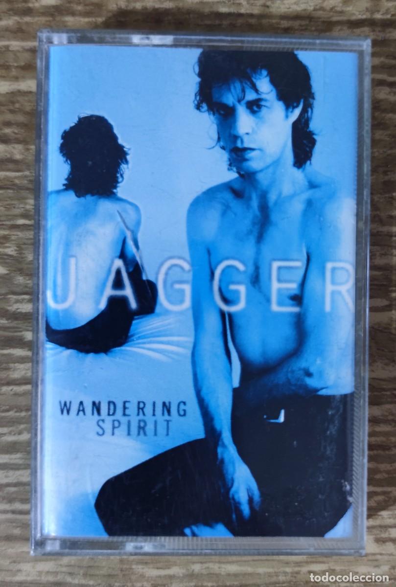 Casetes antiguos: Cassete Mick Jagger - Wandering Spirit (1993) ed. alemana