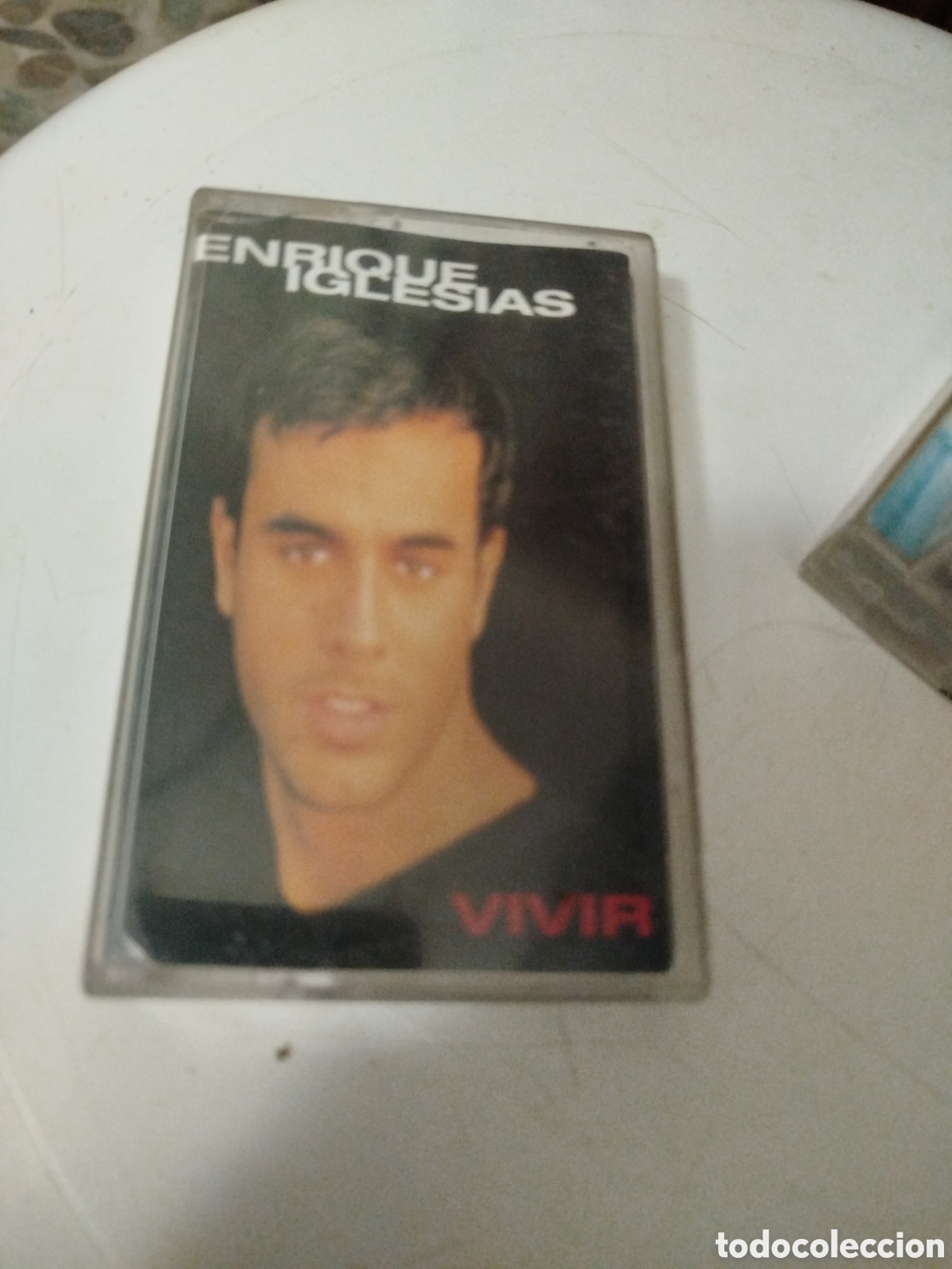 Casetes antiguos: Cassette Enrique Iglesias vivir