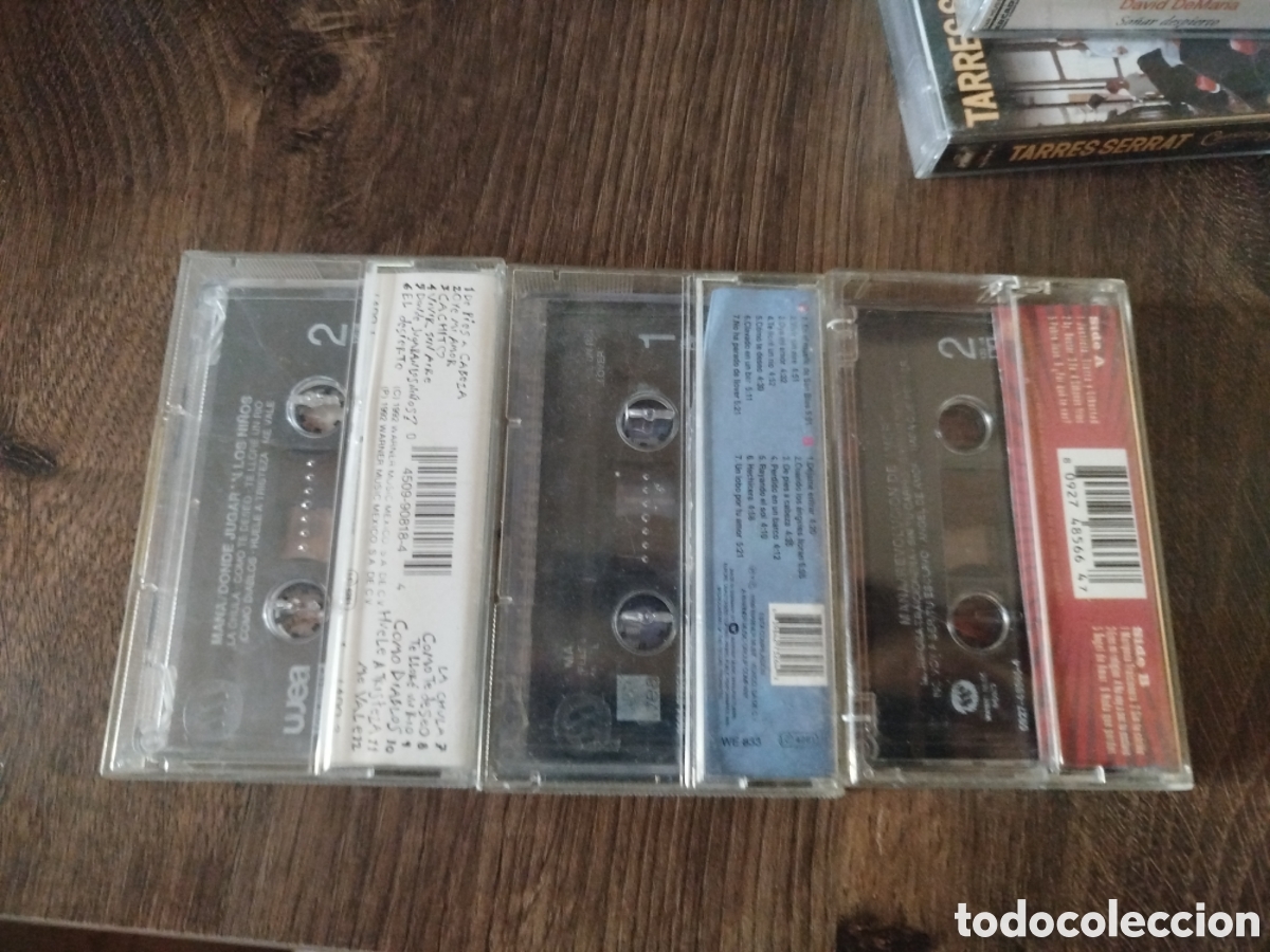 Casetes antiguos: Tres casetes de man&aacute; - Foto 2
