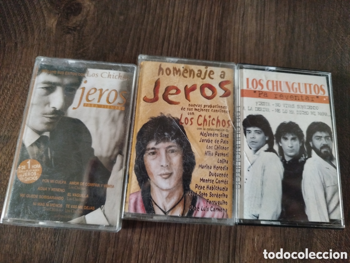 Casetes antiguos: Dos casetes Jeros 1 de Chunguitos
