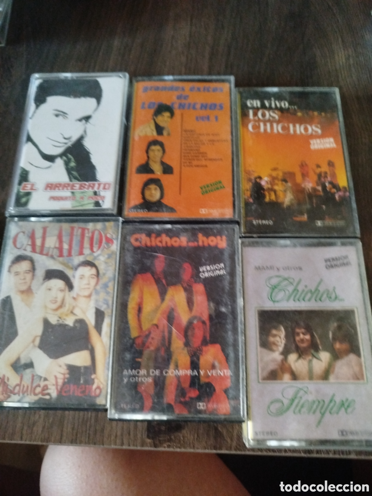 Casetes antiguos: Seis cassette variados flamenco