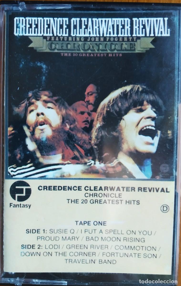 Casetes antiguos: CREEDENCE CLEARWATER REVIVAL *1984 THE VERY BEST OF