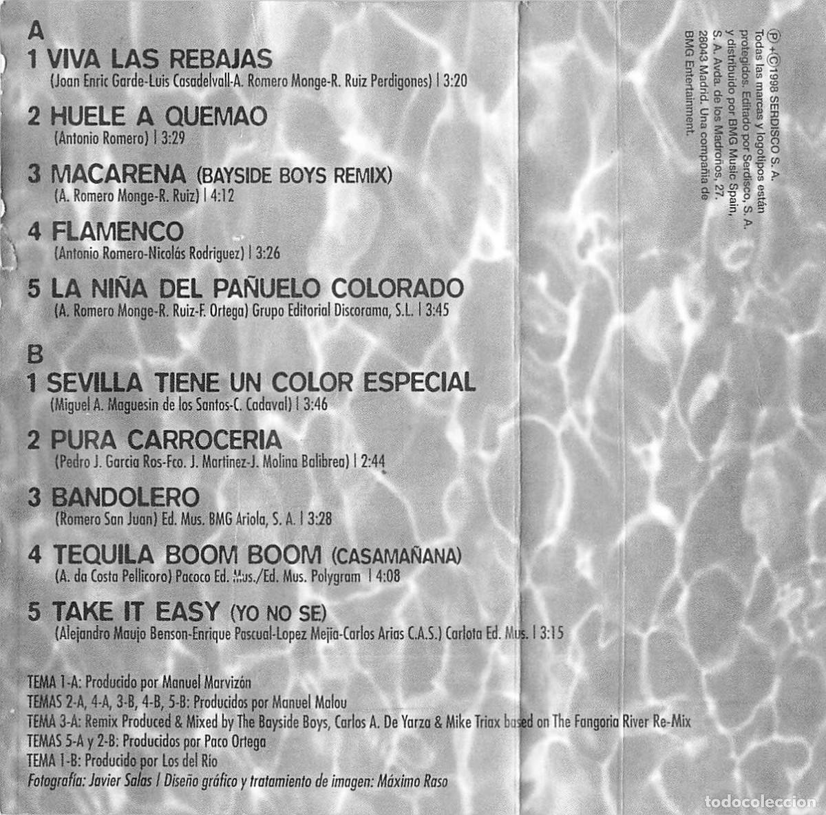 Casetes antiguos: Los del R&iacute;o - Viva las Rebajas (Cassette) - Foto 5