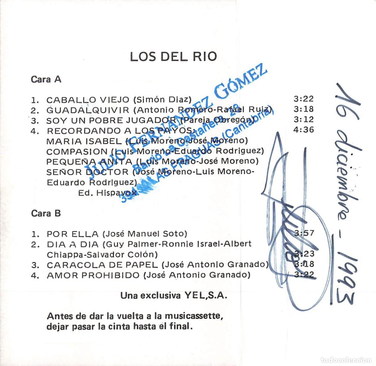 Casetes antiguos: Los del R&iacute;o (Cassette)