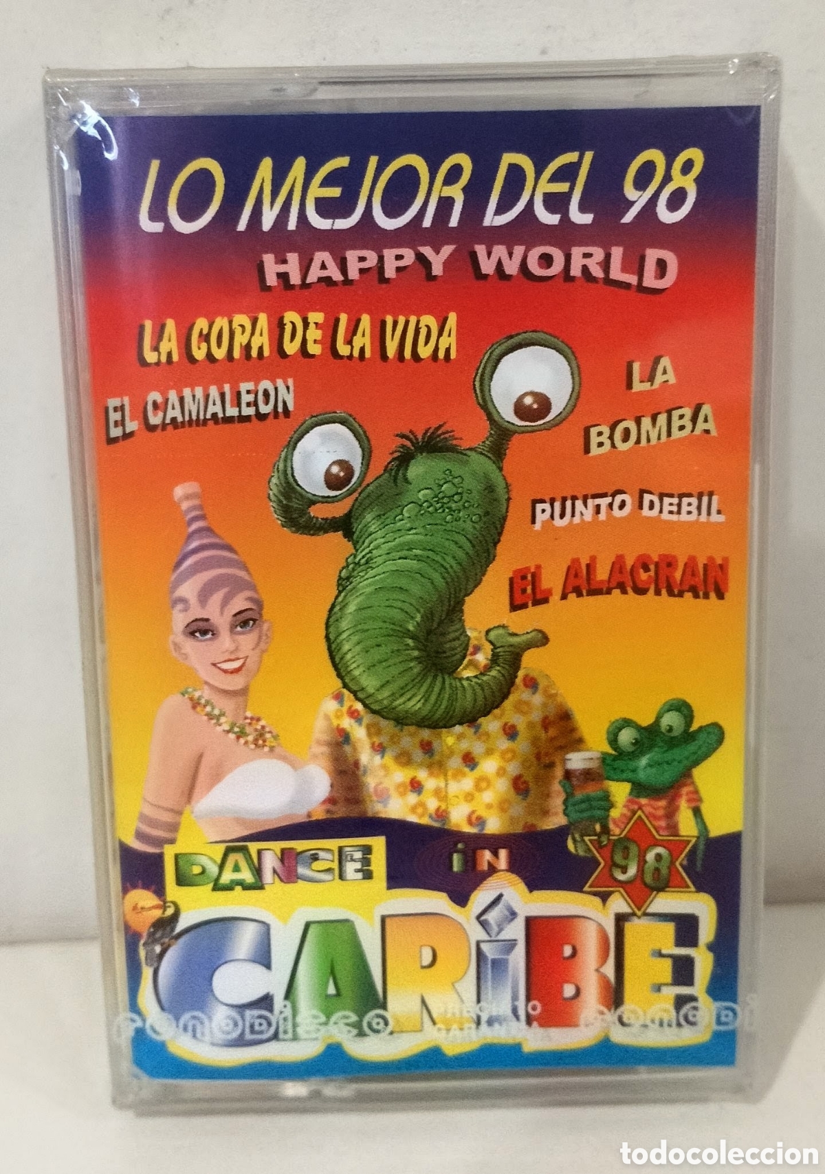 Casetes antiguos: LO MEJOR DEL 98 - DANCE CARIBE. CASSETTE PRECINTADO