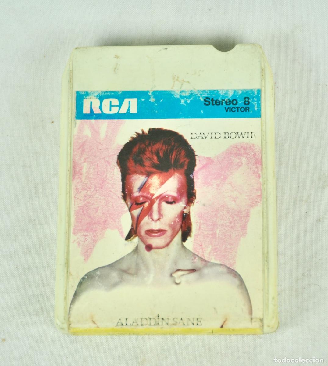 Casetes antiguos: David Bowie - Aladdin Sane 8 tracks