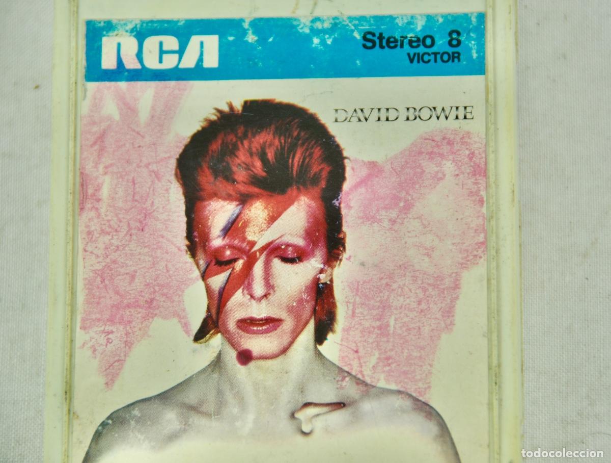 Casetes antiguos: David Bowie - Aladdin Sane 8 tracks - Foto 2