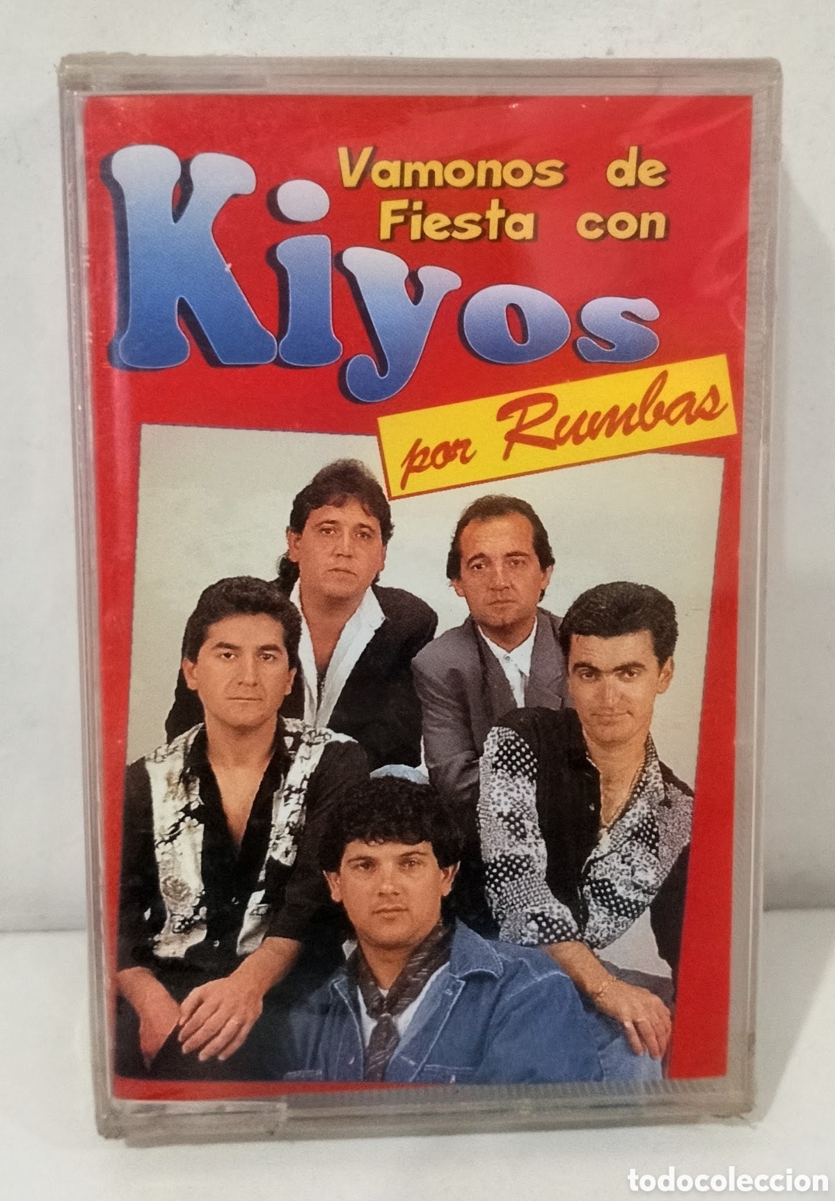 Casetes antiguos: VAMONOS DE FIESTA CON LOS KIYOS - POR RUMBAS. CASSETTE PRECINTADO