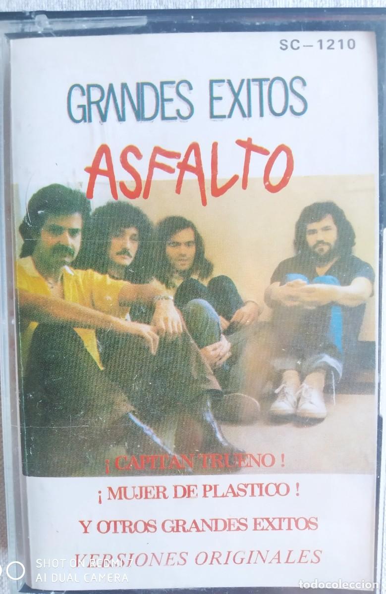 Casetes antiguos: ASFALTO GRANDES &Eacute;XITOS DE *1986 * MUJER DE PL&Aacute;STICO * CAPIT&Aacute;N TRUENO