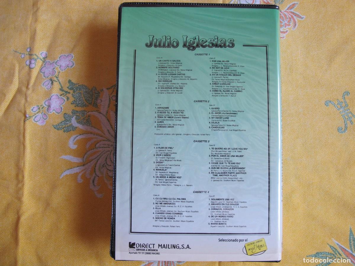Casetes antiguos: JULIO IGLESIAS - LOS PRIMEROS GRANDES EXITOS - Foto 2