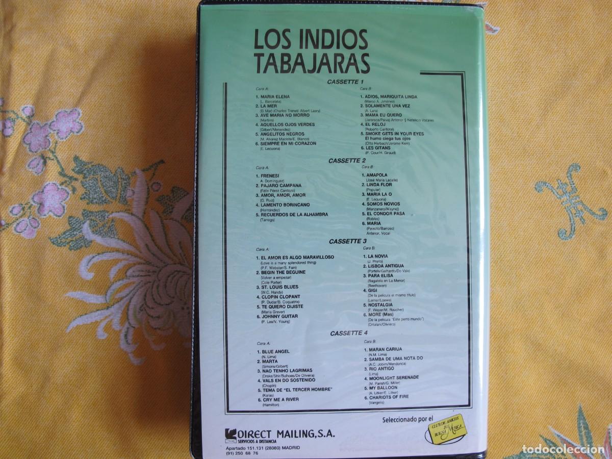 Casetes antiguos: LOS INDIOS TABAJARAS - SU HISTORIA Y SU MUSICA - Foto 2