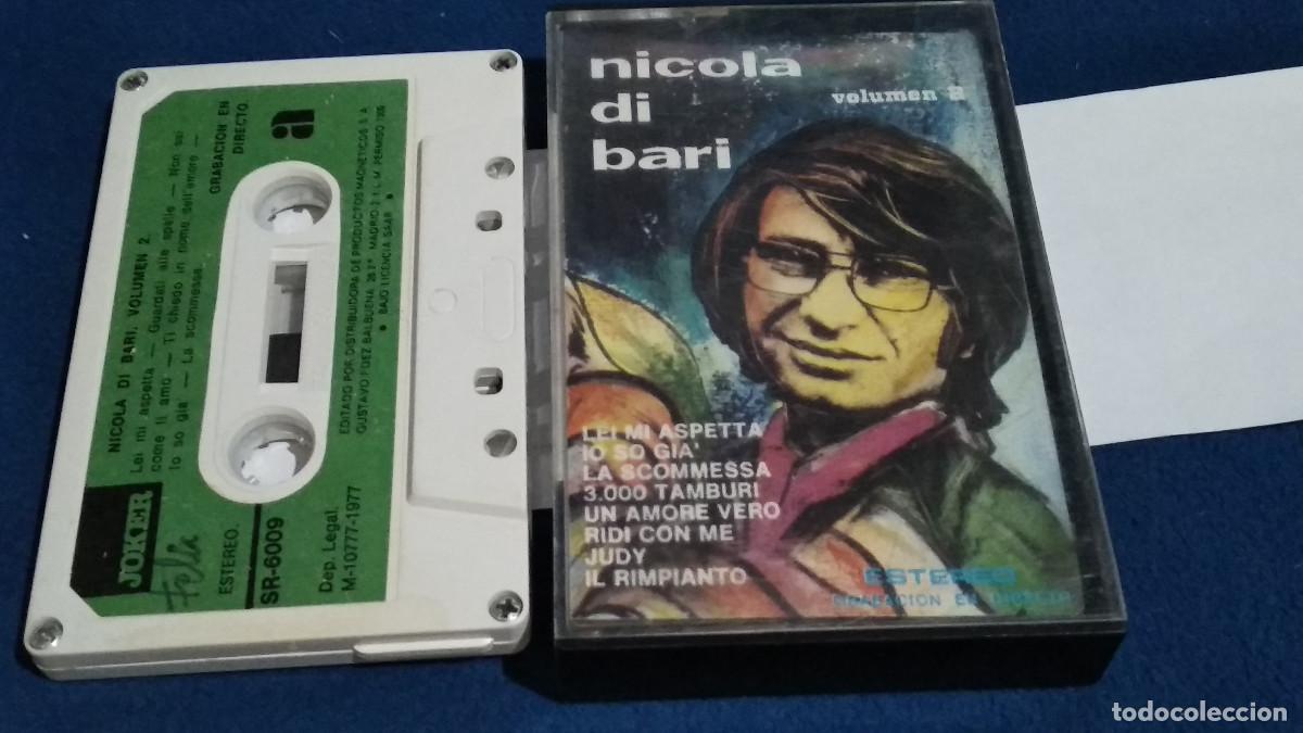 Casetes antiguos: NICOLA DI BARI VOL 2 GRABACION EN DIRECTO - 1977 JOKER CASETE CINTA