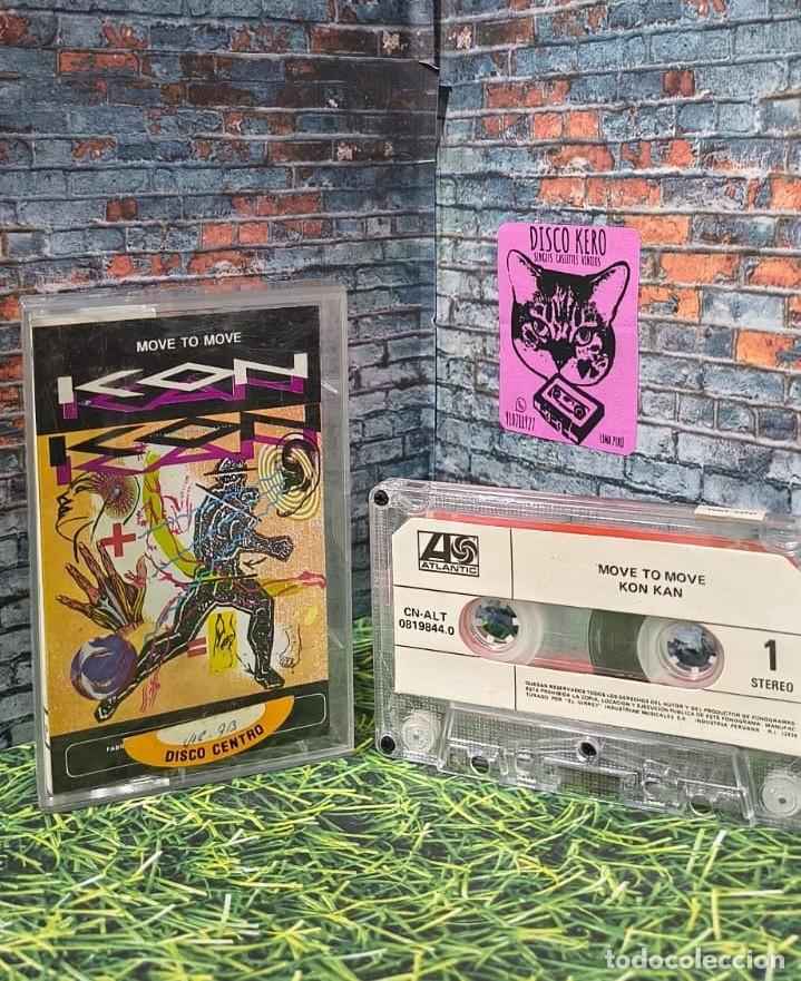 Casetes antiguos: KON KAN &rdquo;MOVE TO MOVE&rdquo; CASSETTE EDICION PERUANA