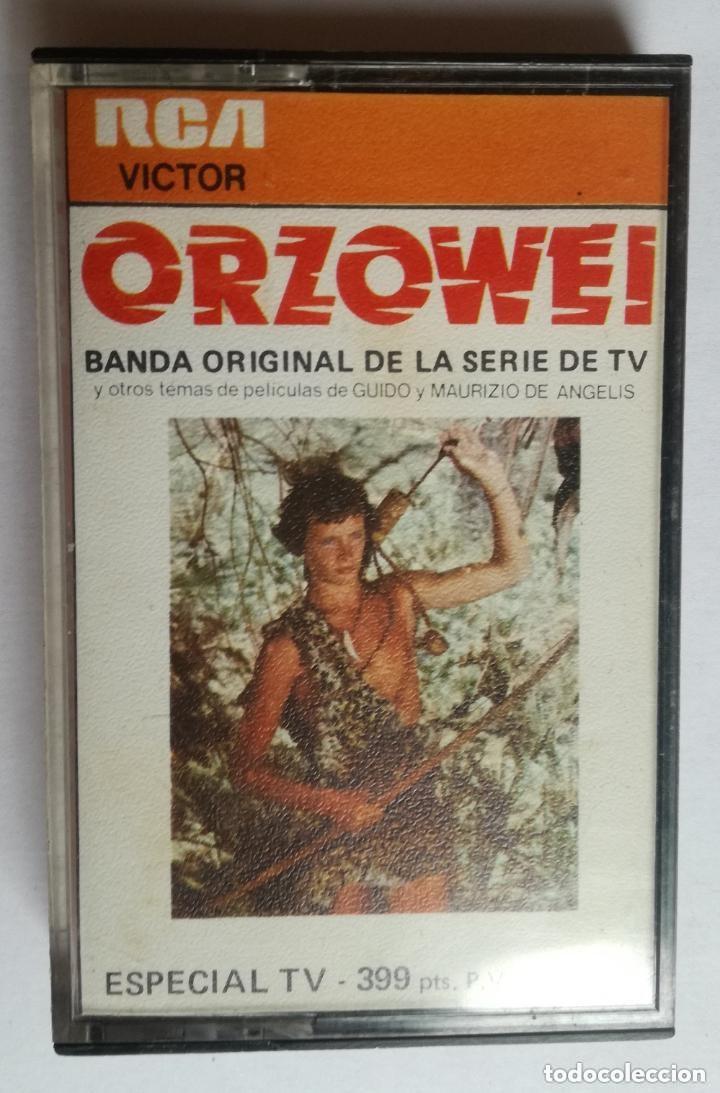 Casetes antiguos: B.S.O. - Orzowei.. por Guido y Maurizio De Angelis (RCA, 1978) - Edici&oacute;n espa&ntilde;ola original - escasa