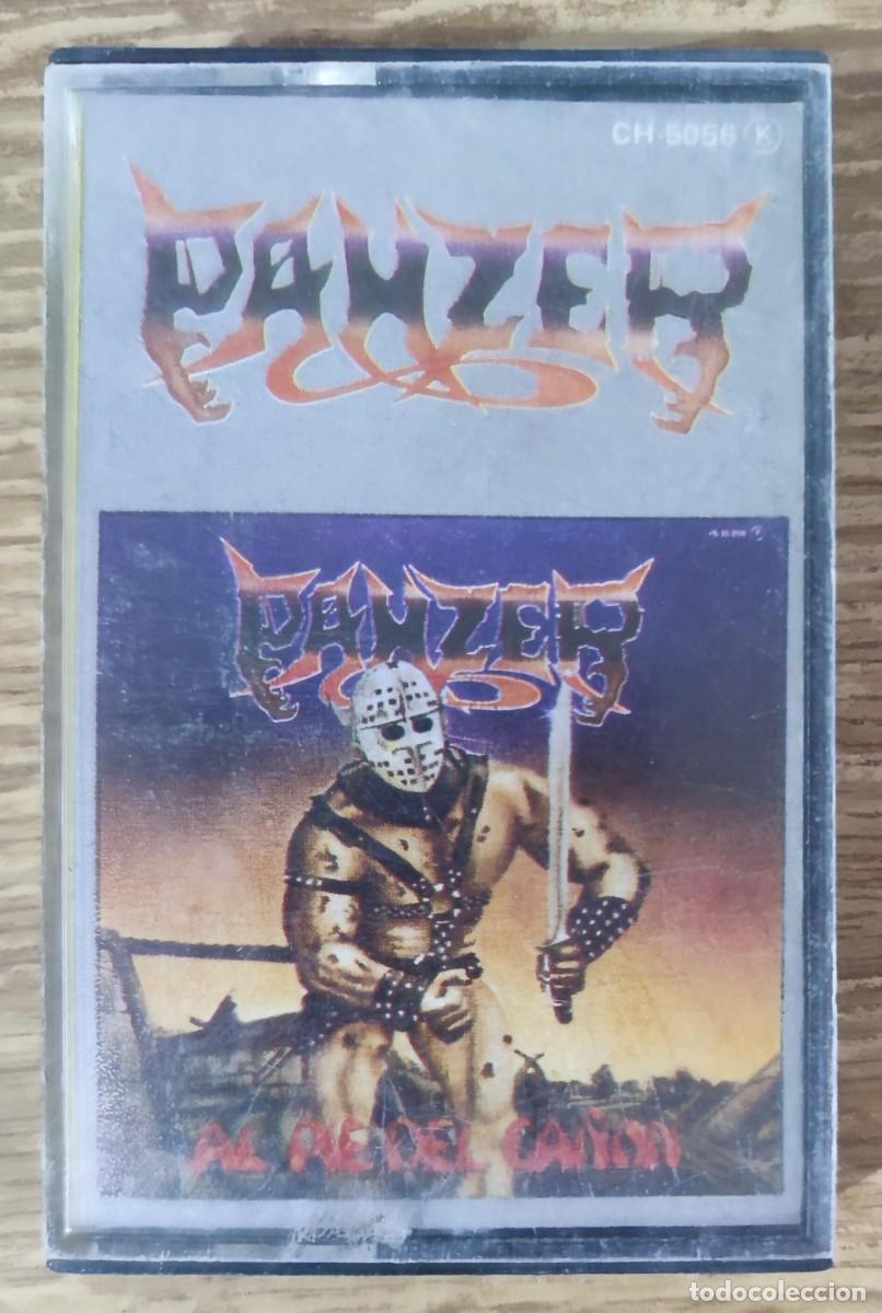 Casetes antiguos: Cassette Panzer - Al pie del ca&ntilde;&oacute;n (1982) - Foto 1