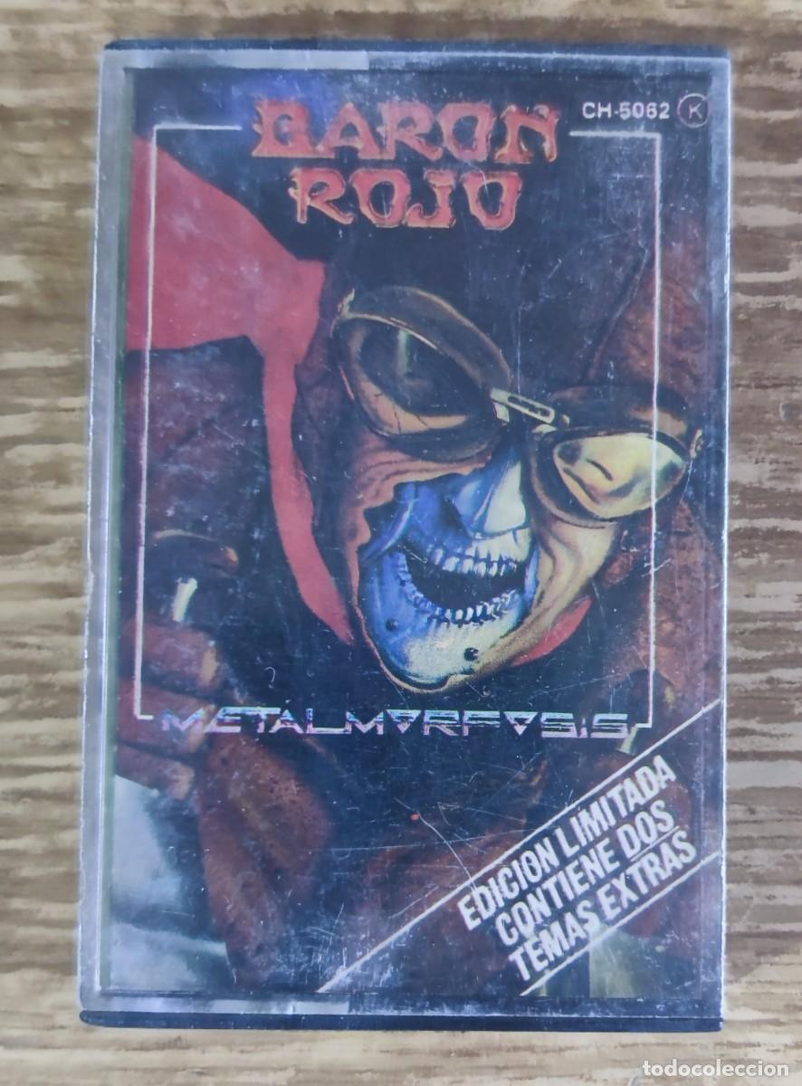 Casetes antiguos: Cassette Bar&oacute;n Rojo - Metalmorfosis (1983)