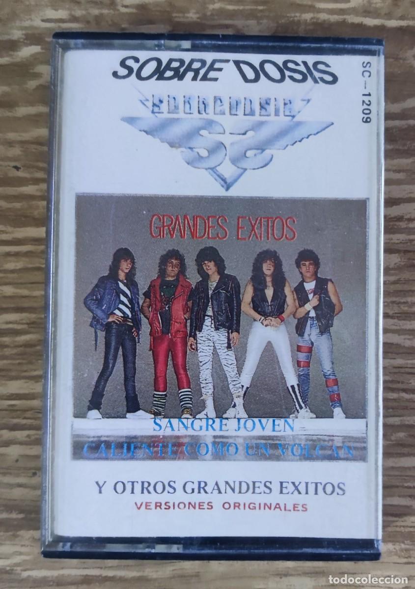 Casetes antiguos: Cassette Sobredosis - Grandes &Eacute;xitos (1986) - Foto 1