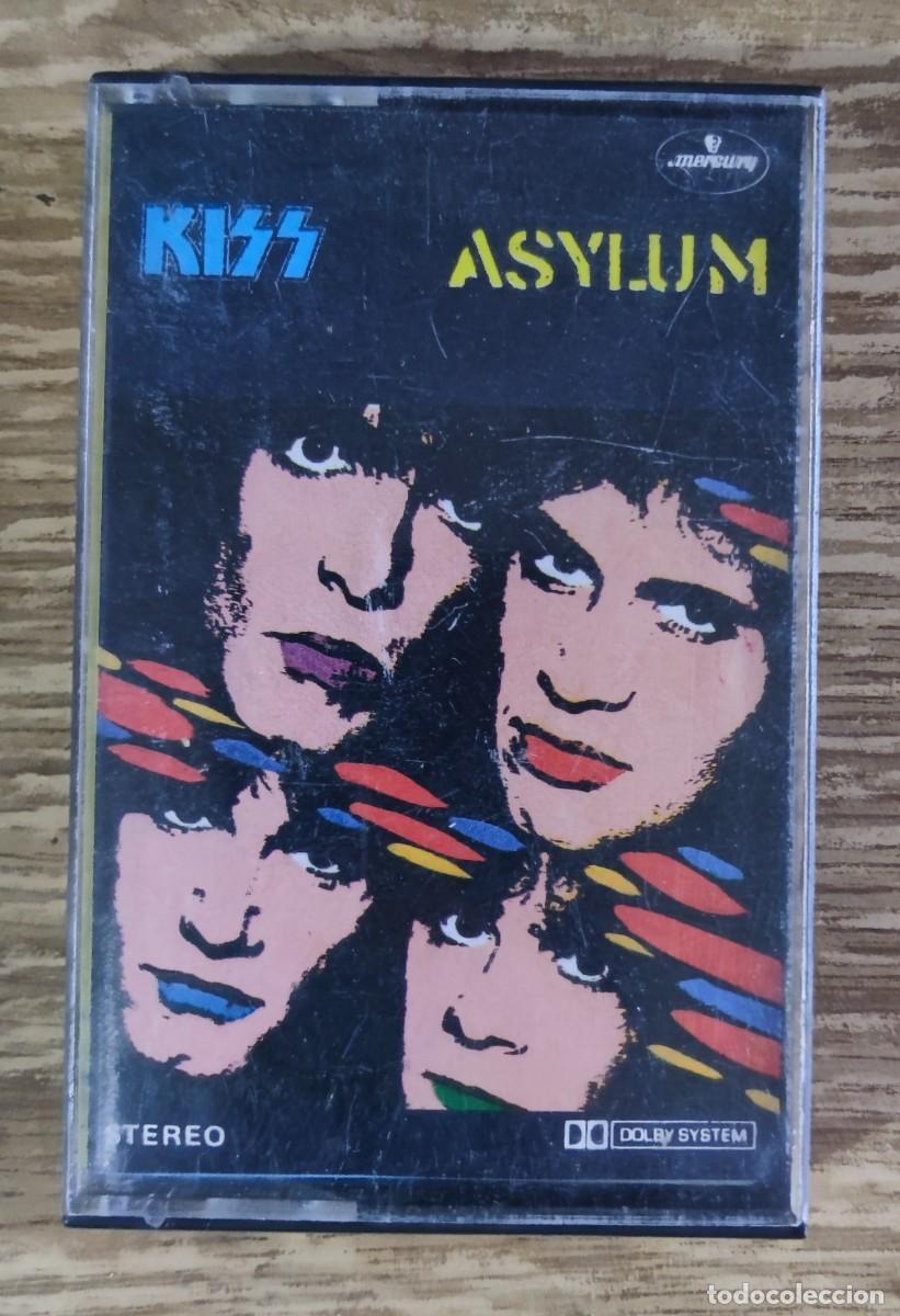 Casetes antiguos: Cassette Kiss - Asylum (1985) ed. espa&ntilde;ola