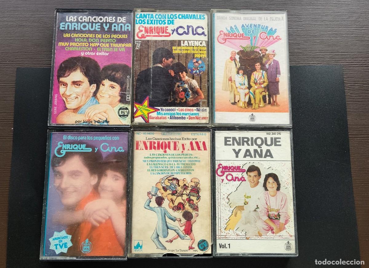 Alte Kassetten: LOTE PACK 7 CASSETTE CASETES CASET ENRIQUE Y ANA