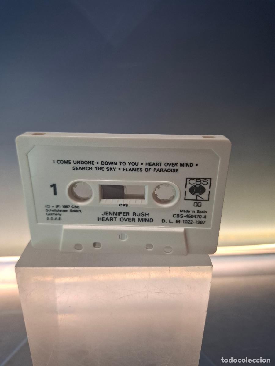 Casetes antiguos: Casete, Jennifer Rush, Heart Over Mind - Foto 4