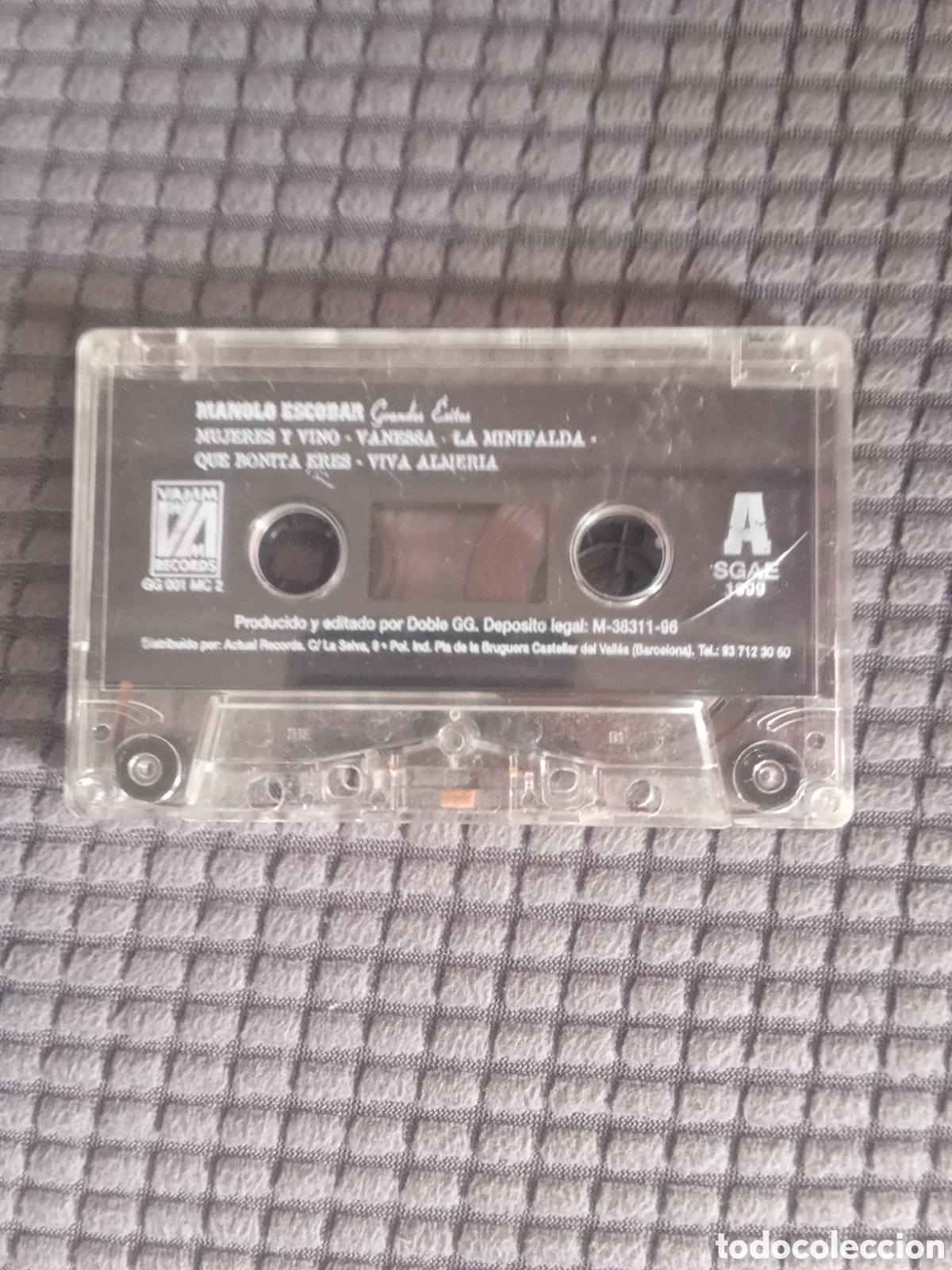 Casetes antiguos: CASSETTE DE MANOLO ESCOLAR