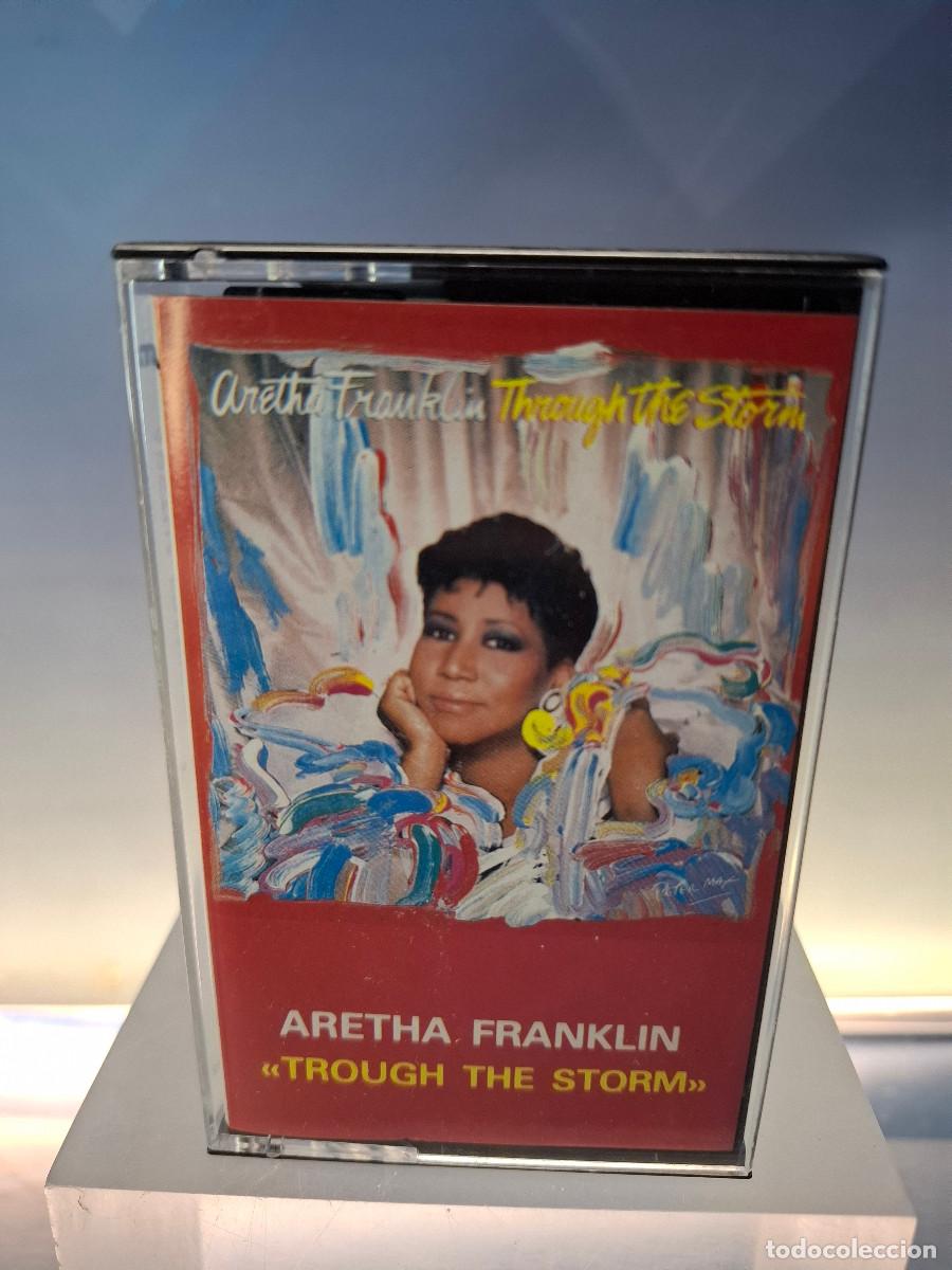 Casetes antiguos: Casete, Aretha Franklin, Trough The Strom