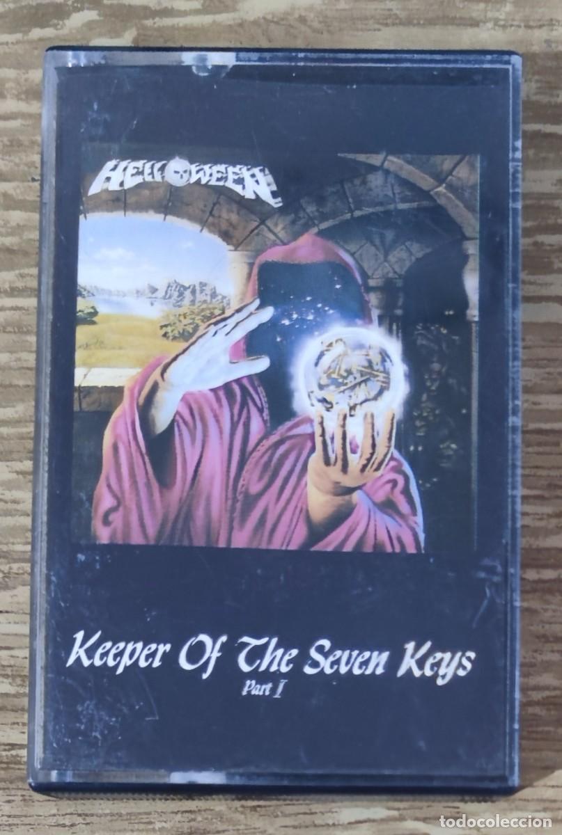 Casetes antiguos: Cassette Helloween - Keeper of the Seven Keys Part 1 (1987) ed. espa&ntilde;ola