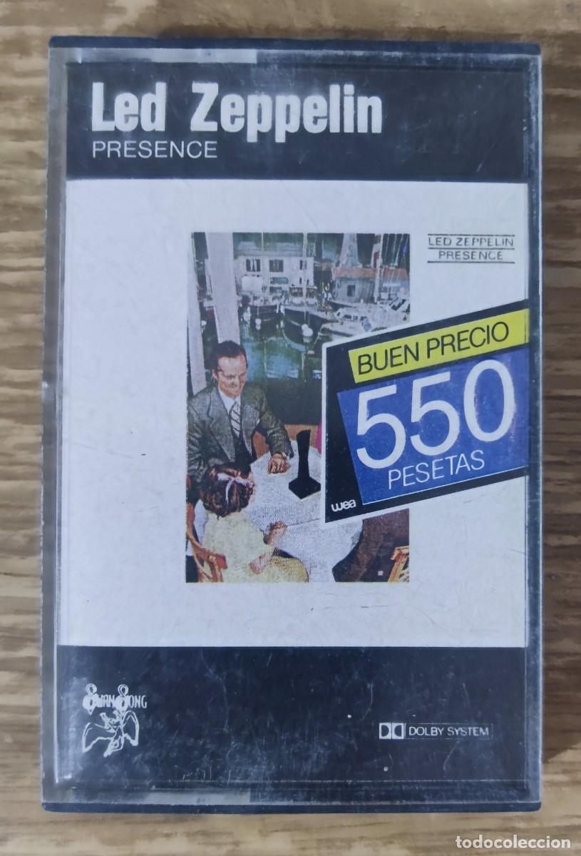 Casetes antiguos: Cassette Led Zeppelin - Presence (1976) ed. espa&ntilde;ola