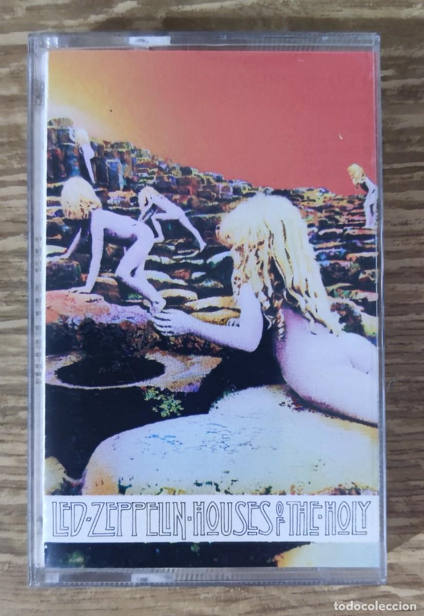 Casetes antiguos: Cassette Led Zeppelin - Houses of the Holy (1973) ed. alemana